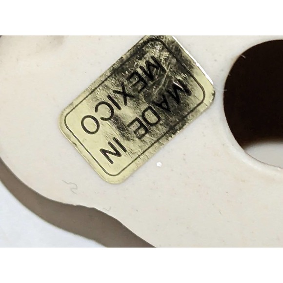 3 Vintage Home Interiors White Matte Porcelain Mom Baby Rabbits Bunnies Mexico - Picture 9 of 10